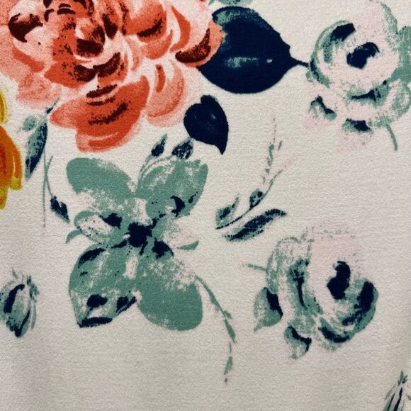 Pinkblush Floral Sundress w/ Ruffled Tie Front & Flutter Sleeves - Picture 4 of 6